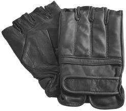 Halbfinger-Quarzsandhandschuhe „Defender“ Schwarz 7 Halbfinger-Quarzsandhandschuhe „Defender“ Schwarz -Normani 101950