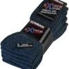 5 Paar Arbeits- Und Sportsocken „Extrem“ Blau Meliert