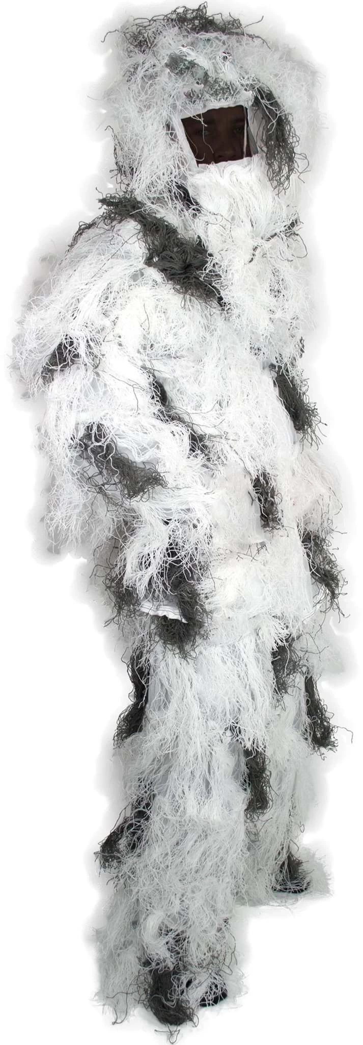 Tarnanzug 4-teilig „Ghillie Suit“ Schneetarn 4 Tarnanzug 4-teilig „Ghillie Suit“ Schneetarn – Bild 2