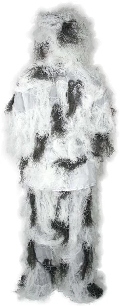 Tarnanzug 4-teilig „Ghillie Suit“ Schneetarn 8 Tarnanzug 4-teilig „Ghillie Suit“ Schneetarn -Normani 102383