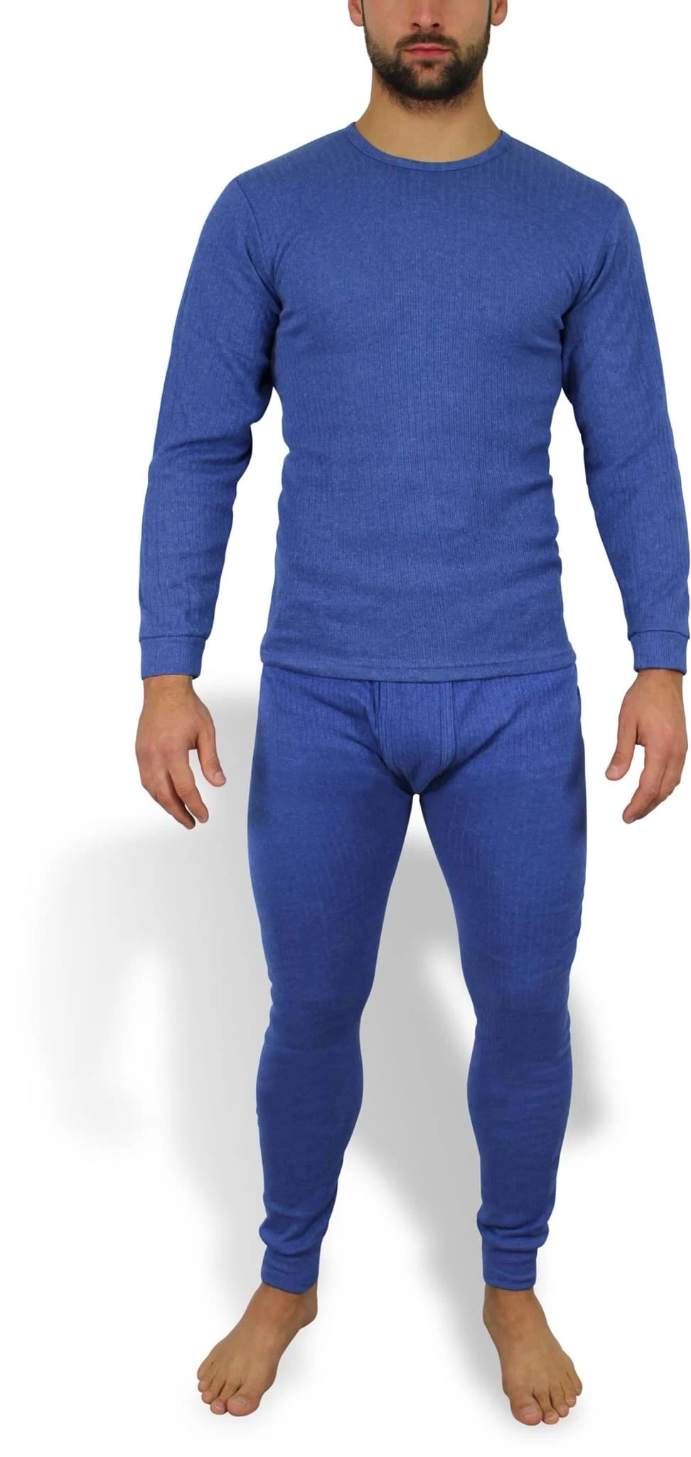 Thermo Unterwäsche Garnitur Bestehend Aus Unterhose Und Unterhemd Blau 4 Thermo Unterwäsche Garnitur Bestehend Aus Unterhose Und Unterhemd Blau – Bild 2