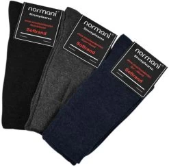 6 Paar Komfortsocken Mit Softrand Und Frotteesohle Marine/Anthrazit/Schwarz 9 6 Paar Komfortsocken Mit Softrand Und Frotteesohle Marine/Anthrazit/Schwarz -Normani 106421