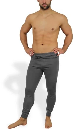 Herren Coolmax Thermo-Unterhose Anthrazit