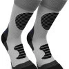 3 Paar Sportsocken Mit Schienbein- Und Fußrückenpolster Grau/Schwarz -Normani 106749