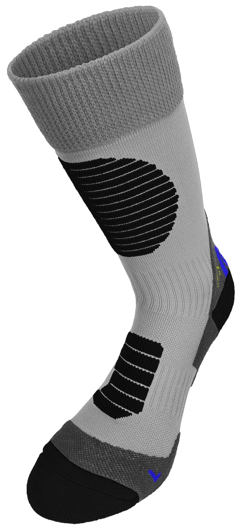 3 Paar Sportsocken Mit Schienbein- Und Fußrückenpolster Grau/Schwarz 7 3 Paar Sportsocken Mit Schienbein- Und Fußrückenpolster Grau/Schwarz – Bild 5