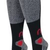 2 Paar Ski-Kniestrümpfe Mit Thermolite® Und Gepolsterten Belastungszonen Rot -Normani 106813