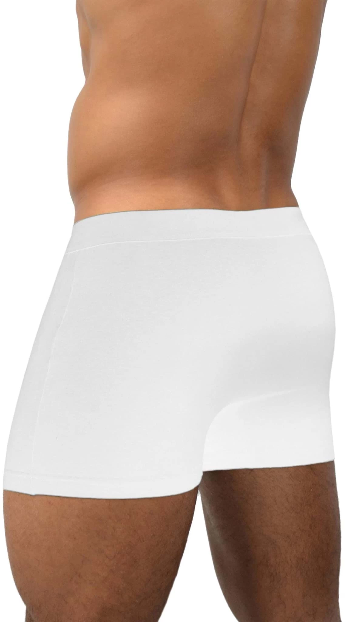 6 Stück Retro Boxershorts Aus Baumwolle Basic White 5 6 Stück Retro Boxershorts Aus Baumwolle Basic White – Bild 3