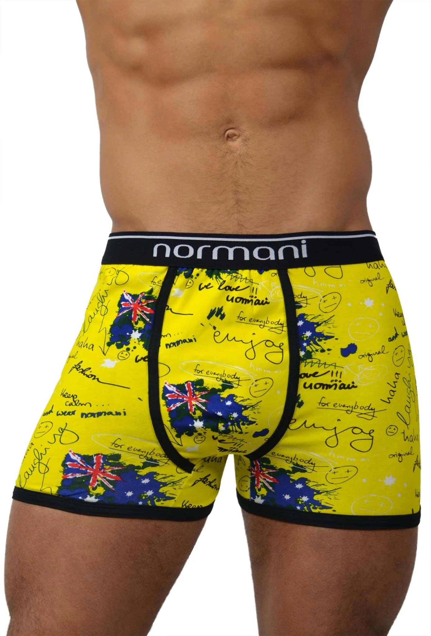 6 Stück Retro Boxershorts Aus Baumwolle Crazy Yellow Britannia 3 6 Stück Retro Boxershorts Aus Baumwolle Crazy Yellow Britannia