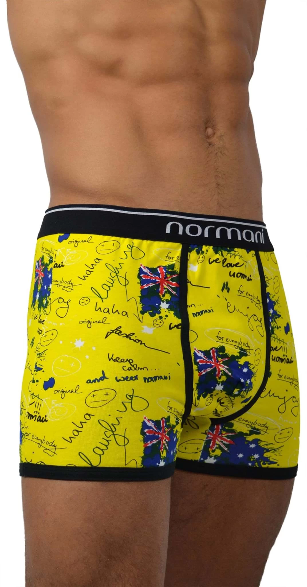 6 Stück Retro Boxershorts Aus Baumwolle Crazy Yellow Britannia 4 6 Stück Retro Boxershorts Aus Baumwolle Crazy Yellow Britannia – Bild 2