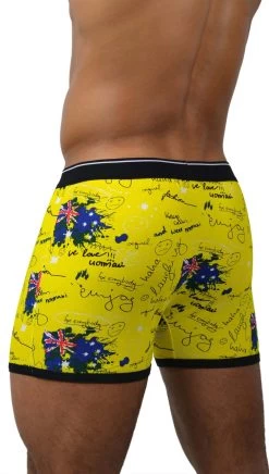 6 Stück Retro Boxershorts Aus Baumwolle Crazy Yellow Britannia 7 6 Stück Retro Boxershorts Aus Baumwolle Crazy Yellow Britannia -Normani 106955