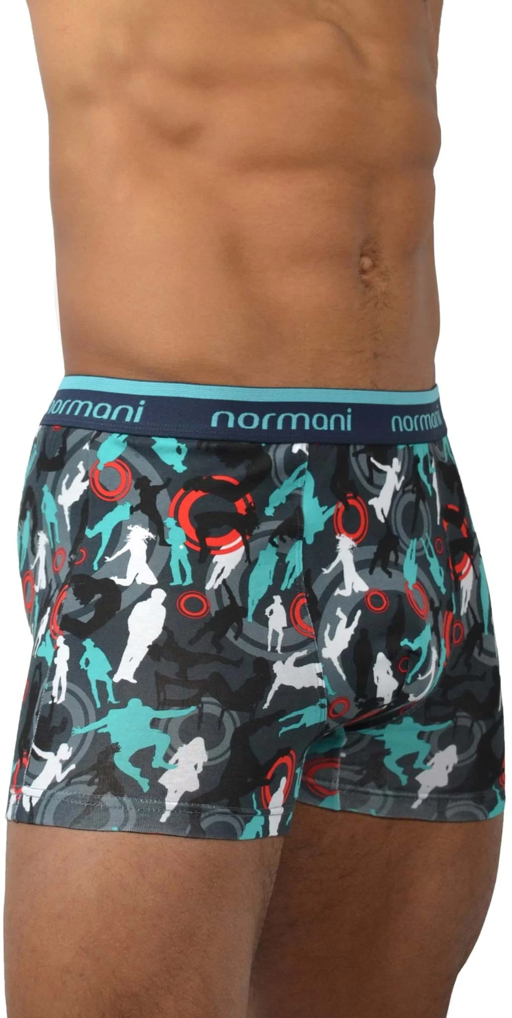 6 Stück Retro Boxershorts Aus Baumwolle Dance And Style/Anthrazit 4 6 Stück Retro Boxershorts Aus Baumwolle Dance And Style/Anthrazit – Bild 2