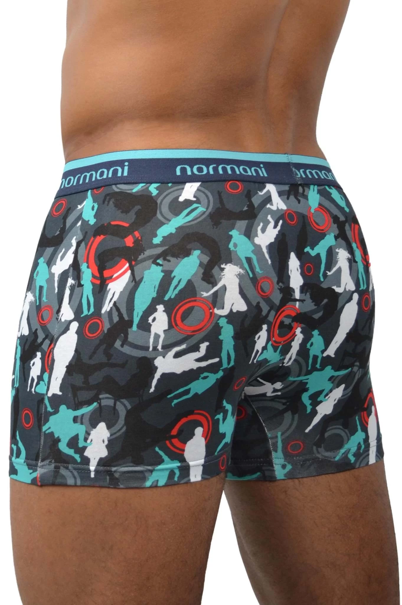 6 Stück Retro Boxershorts Aus Baumwolle Dance And Style/Anthrazit 5 6 Stück Retro Boxershorts Aus Baumwolle Dance And Style/Anthrazit – Bild 3