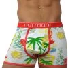 6 Stück Retro Boxershorts Aus Baumwolle Hawaiian