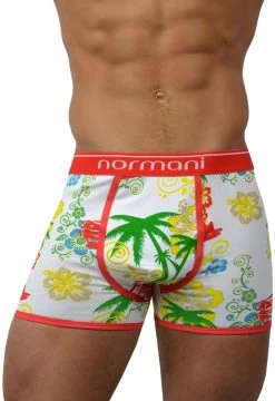 6 Stück Retro Boxershorts Aus Baumwolle Hawaiian