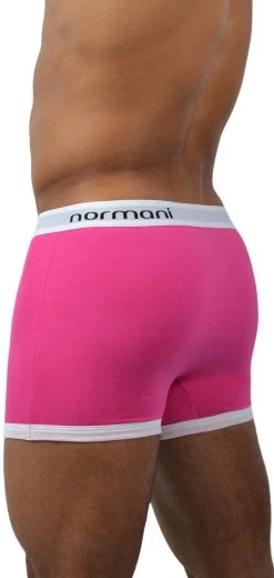 6 Stück Retro Boxershorts Aus Baumwolle Retro Pink -Normani 106991