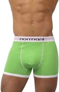 6 Stück Retro Boxershorts Aus Baumwolle Retro Grün