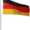 Fahnenmast 8,00 M Mit Flagge 90 Cm × 150 Cm Deutschland 1 Fahnenmast 8,00 M Mit Flagge 90 Cm × 150 Cm Deutschland -Normani 107086 4