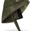 Südwester Regenhut „Cork“ Oliv 1 Südwester Regenhut „Cork“ Oliv -Normani 107399