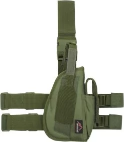 Beinholster Für Kurzwaffen, Rechts „RightWard“ Oliv