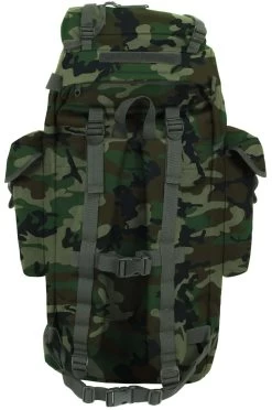 Bundeswehr Kampfrucksack 1000 D Cordura Nylon 65 L Woodland 5 Bundeswehr Kampfrucksack 1000 D Cordura Nylon 65 L Woodland -Normani 107566