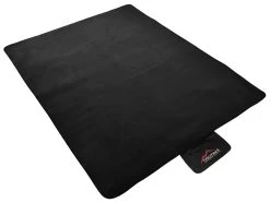 Outdoor-Campingdecke, 140 Cm X 180 Cm „Tundra“ Schwarz -Normani 107821