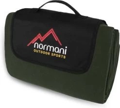 Outdoor-Campingdecke, 140 Cm X 180 Cm „Tundra“ Oliv -Normani 107826