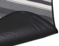 Outdoor-Campingdecke, 140 Cm X 180 Cm „Tundra“ Grau Gestreift -Normani 107839