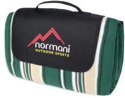 Outdoor-Campingdecke, 140 Cm X 180 Cm „Tundra“ Grün Gestreift 8 Outdoor-Campingdecke, 140 Cm X 180 Cm „Tundra“ Grün Gestreift -Normani 107842