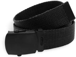 Gürtel Mit Metallverschluss Schwarz