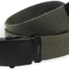 Gürtel Mit Metallverschluss Oliv