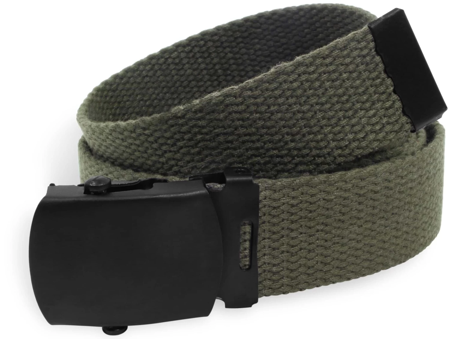 Gürtel Mit Metallverschluss Oliv