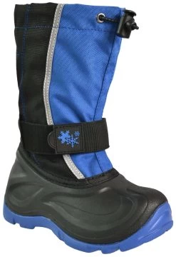 Kinder Winterstiefel Für Jungen Royalblau/Schwarz