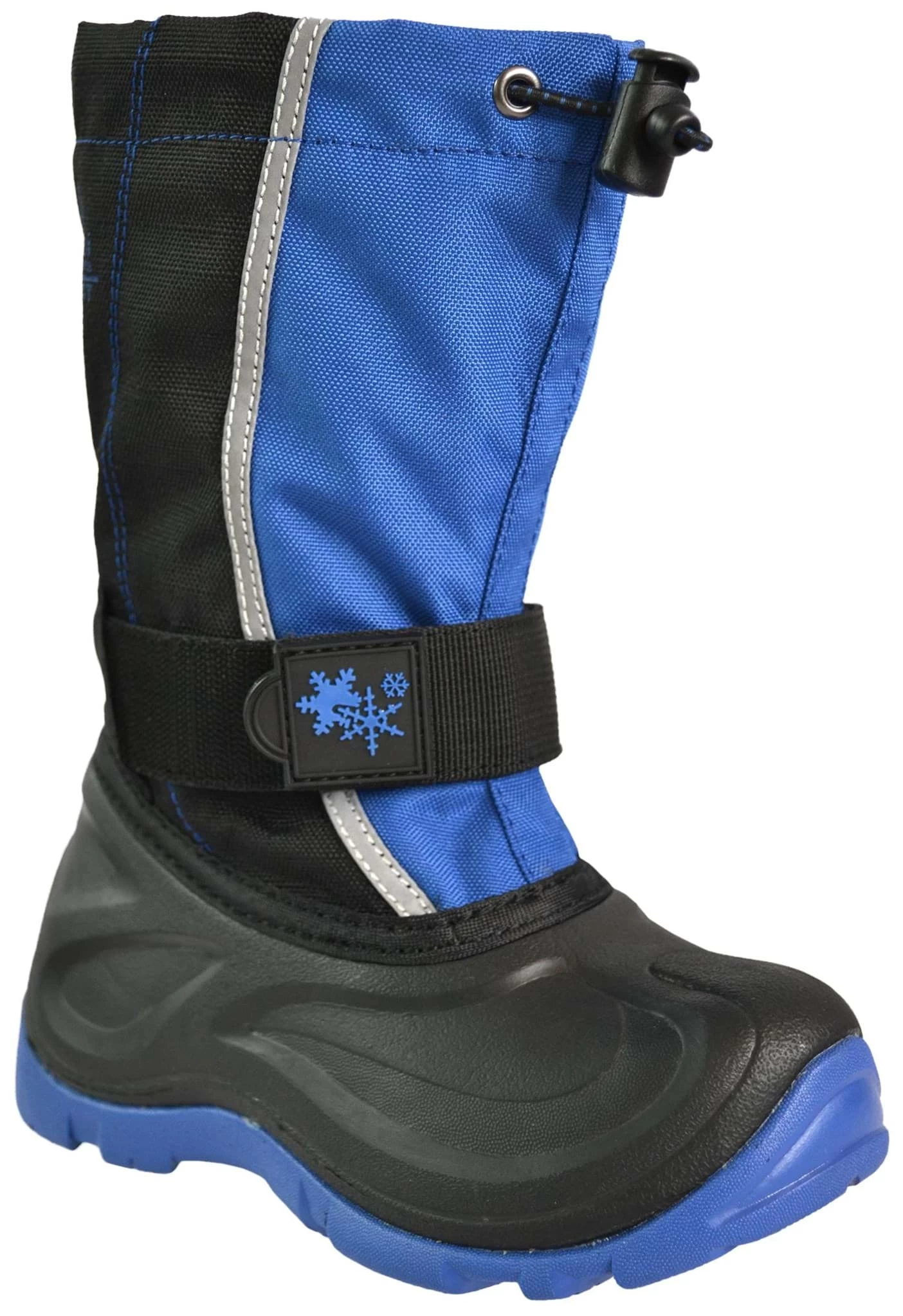 Kinder Winterstiefel Für Jungen Royalblau/Schwarz 3 Kinder Winterstiefel Für Jungen Royalblau/Schwarz