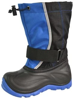 Kinder Winterstiefel Für Jungen Royalblau/Schwarz 9 Kinder Winterstiefel Für Jungen Royalblau/Schwarz -Normani 107936
