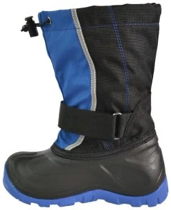 Kinder Winterstiefel Für Jungen Royalblau/Schwarz 10 Kinder Winterstiefel Für Jungen Royalblau/Schwarz -Normani 107937