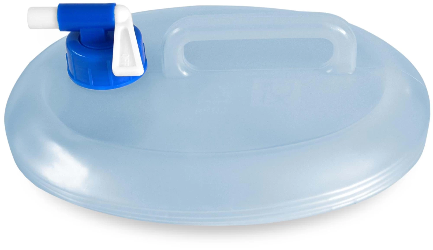 Faltkanister Rund Mit Hahn „Yuancan“ 10 Liter Transparent 4 Faltkanister Rund Mit Hahn „Yuancan“ 10 Liter Transparent – Bild 2