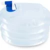 Faltkanister Rund Mit Hahn „Yuancan“ 5 Liter Transparent -Normani 107965