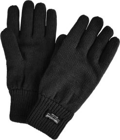 Strick-Fingerhandschuhe Mit 3M Thinsulate™ (40 G) „Tavani“ Schwarz