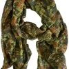Netzschal Aus Reiner Baumwolle „Ghost“ Flecktarn -Normani 108210