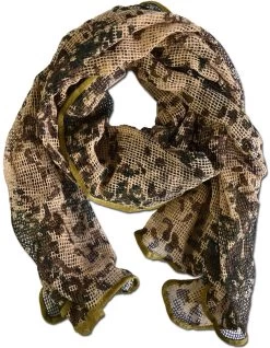 Netzschal Aus Reiner Baumwolle „Ghost“ Tropentarn