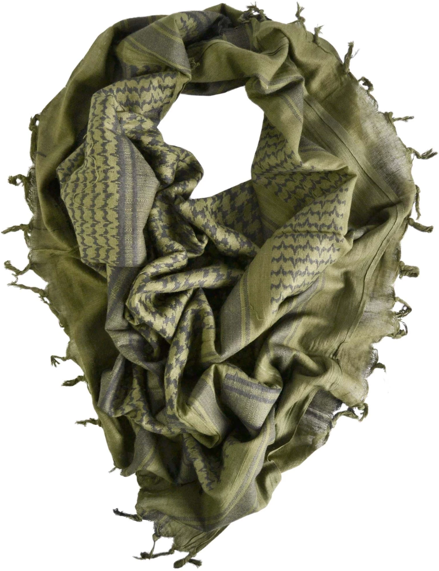 Shemagh Halstuch Oliv/Schwarz 3 Shemagh Halstuch Oliv/Schwarz