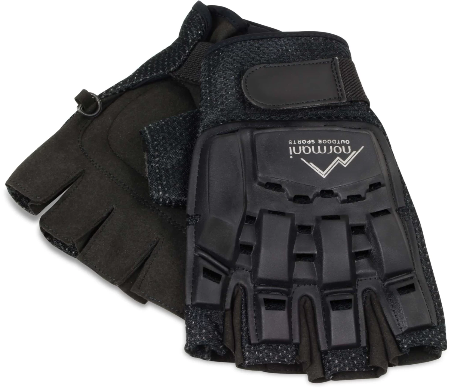 Halbfinger-Paintball-Handschuhe „Last Man Standing“ Schwarz 3 Halbfinger-Paintball-Handschuhe „Last Man Standing“ Schwarz