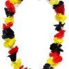 Hawaii-Kette Deutschland - 100 Cm Schwarz/Rot/Gelb 1 Hawaii-Kette Deutschland - 100 Cm Schwarz/Rot/Gelb -Normani 108899