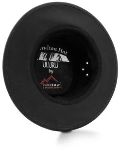Australischer Hut „Uluru“ Schwarz 7 Australischer Hut „Uluru“ Schwarz -Normani 109005