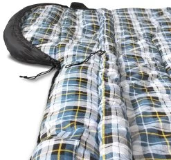 4-in-1 Schlafsack „Antarctica“ (RV Rechts) Schwarz -Normani 109086