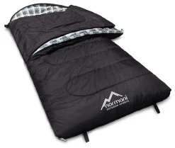 4-in-1 Schlafsack „Antarctica“ (RV Links) Schwarz