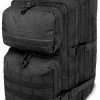 Daypack Rucksack Assault Pack „Bedrock“ 50 Liter Schwarz -Normani 109383