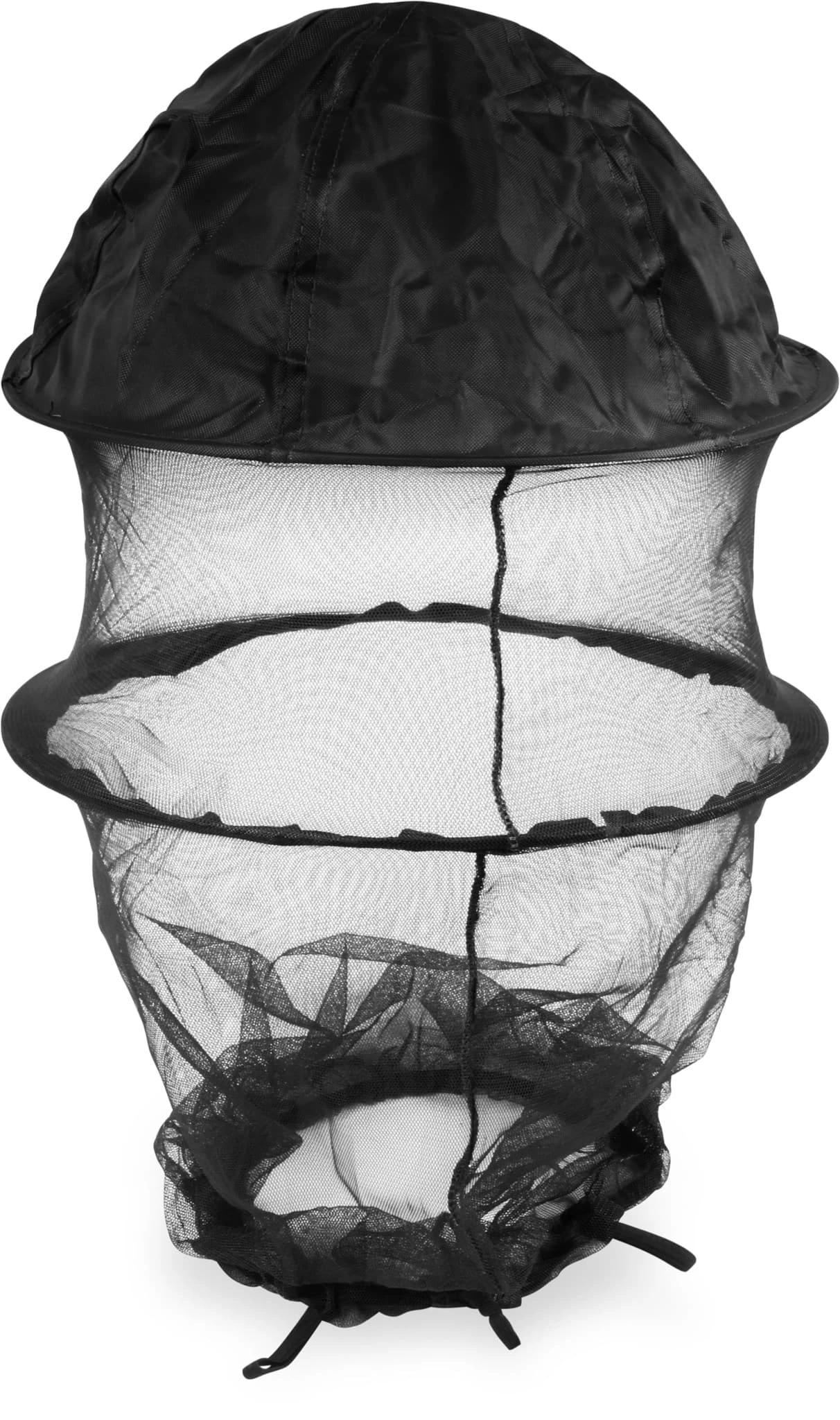 Moskitokopfnetz Mit Metallring „Mozzie“ Schwarz 3 Moskitokopfnetz Mit Metallring „Mozzie“ Schwarz