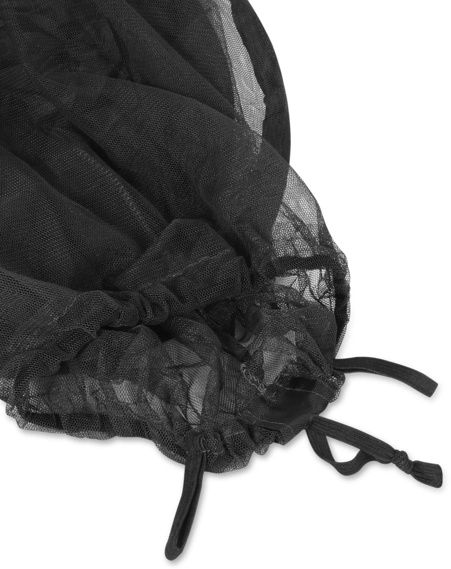 Moskitokopfnetz Mit Metallring „Mozzie“ Schwarz 4 Moskitokopfnetz Mit Metallring „Mozzie“ Schwarz – Bild 2