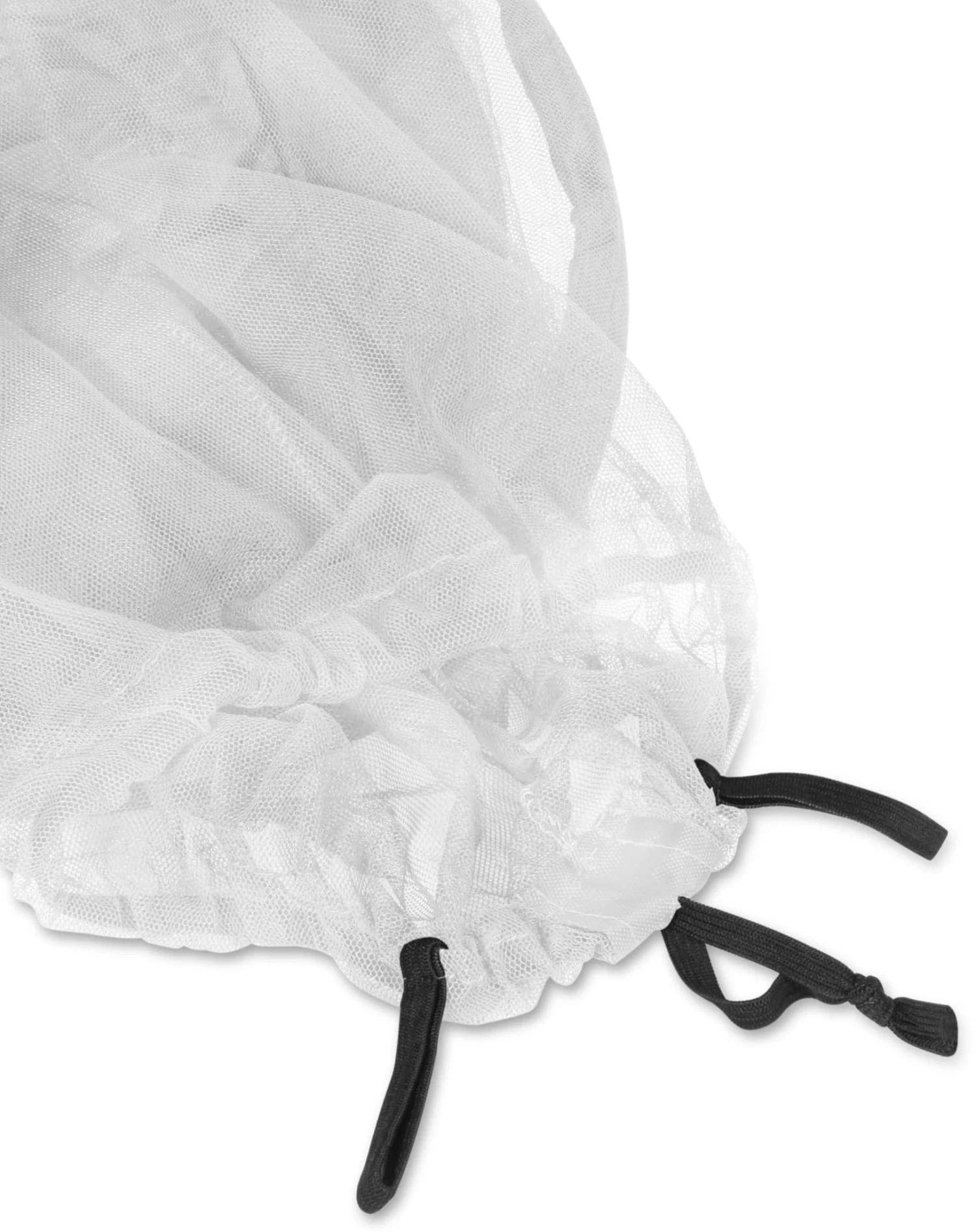 Moskitokopfnetz Mit Metallring „Mozzie“ Weiß 4 Moskitokopfnetz Mit Metallring „Mozzie“ Weiß – Bild 2